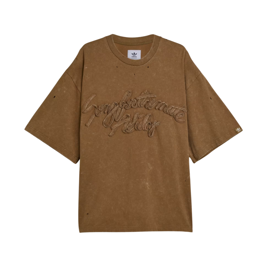 KA7995 Adidas x Song for the Mute Washed T-Shirt Earth - KR Sizing