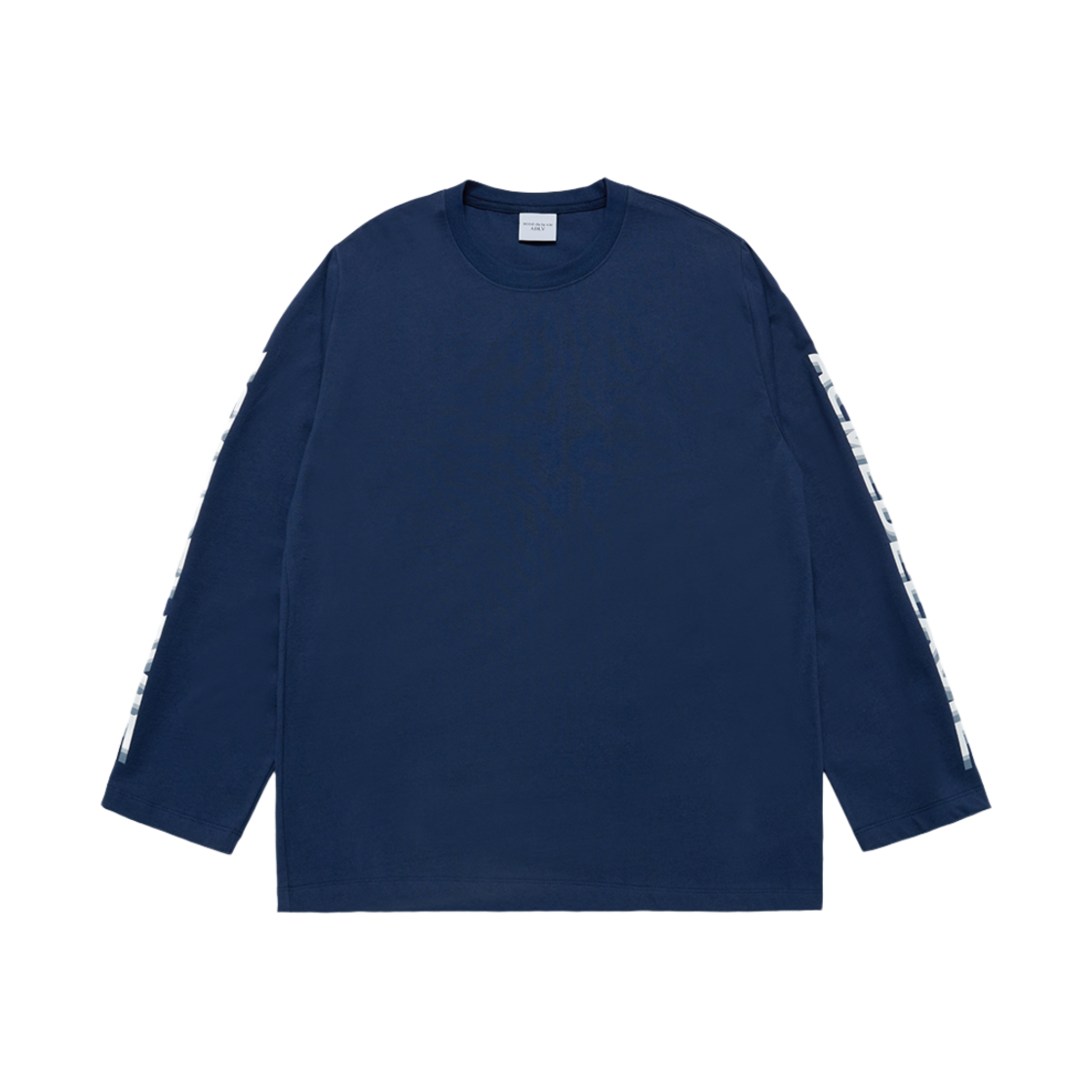 24FW-TP-LS-LG-SLL-NVY ACME DE LA VIE Sleeve Lettering Logo Long Sleeve Navy
