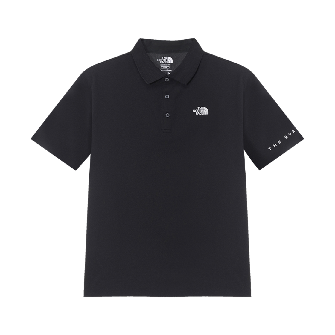 NT7PR02J The North Face Stinson S/S Polo Black - 25SS
