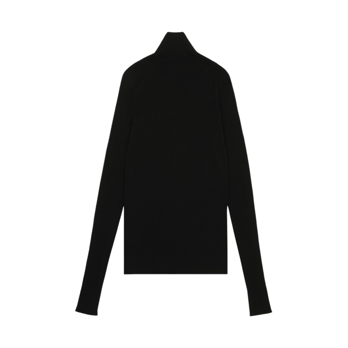 프라다 코튼 터틀넥 스웨터 블랙(Prada Cotton Turtleneck Sweater Black) - 2