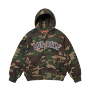 Supreme x B.B. Simon Zip Up Hooded Sweatshirt Woodland Camo - 25SS