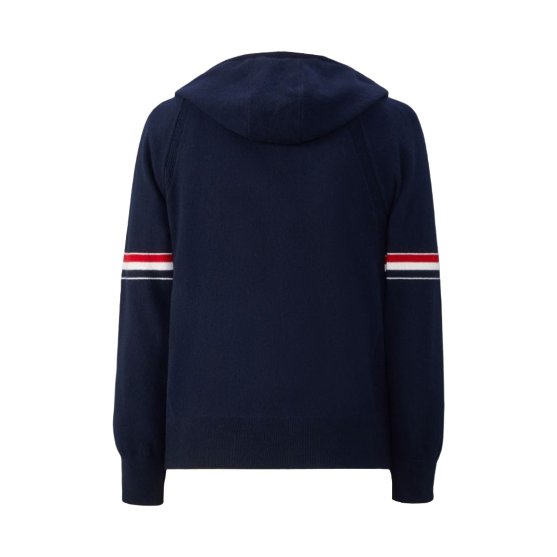 톰브라운 캐시미어 암밴드 집업 후디 네이비(Thom Browne Cashmere Armband Zip Up Hoodie Navy) - 2