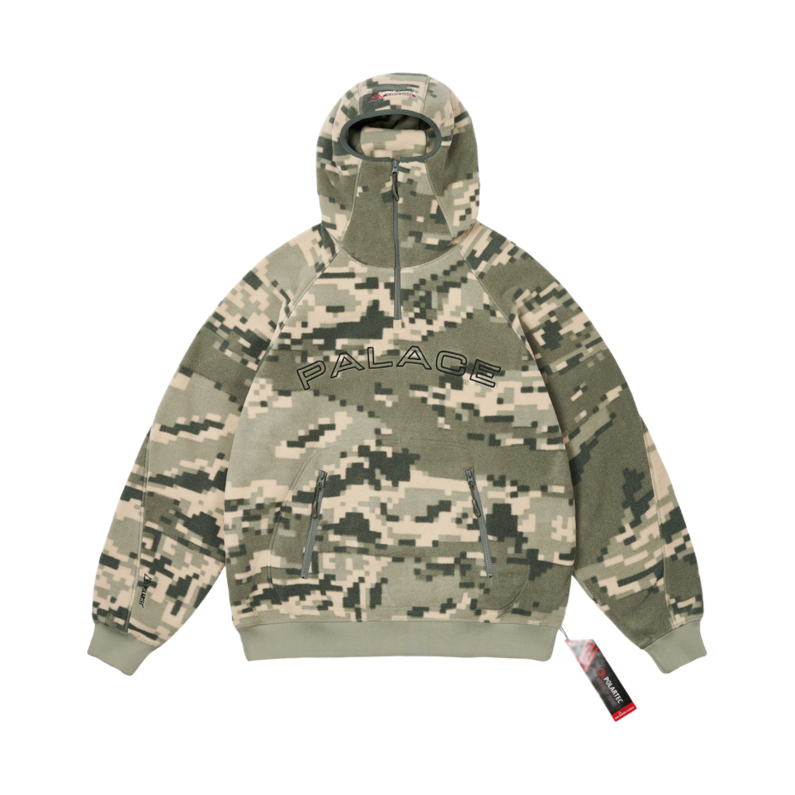 - Palace Polartec Shadow Hood Tiger Digi Camo - 24FW