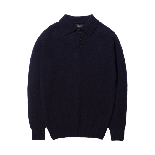 Howlin Ghost Pressure Polo Top Navy
