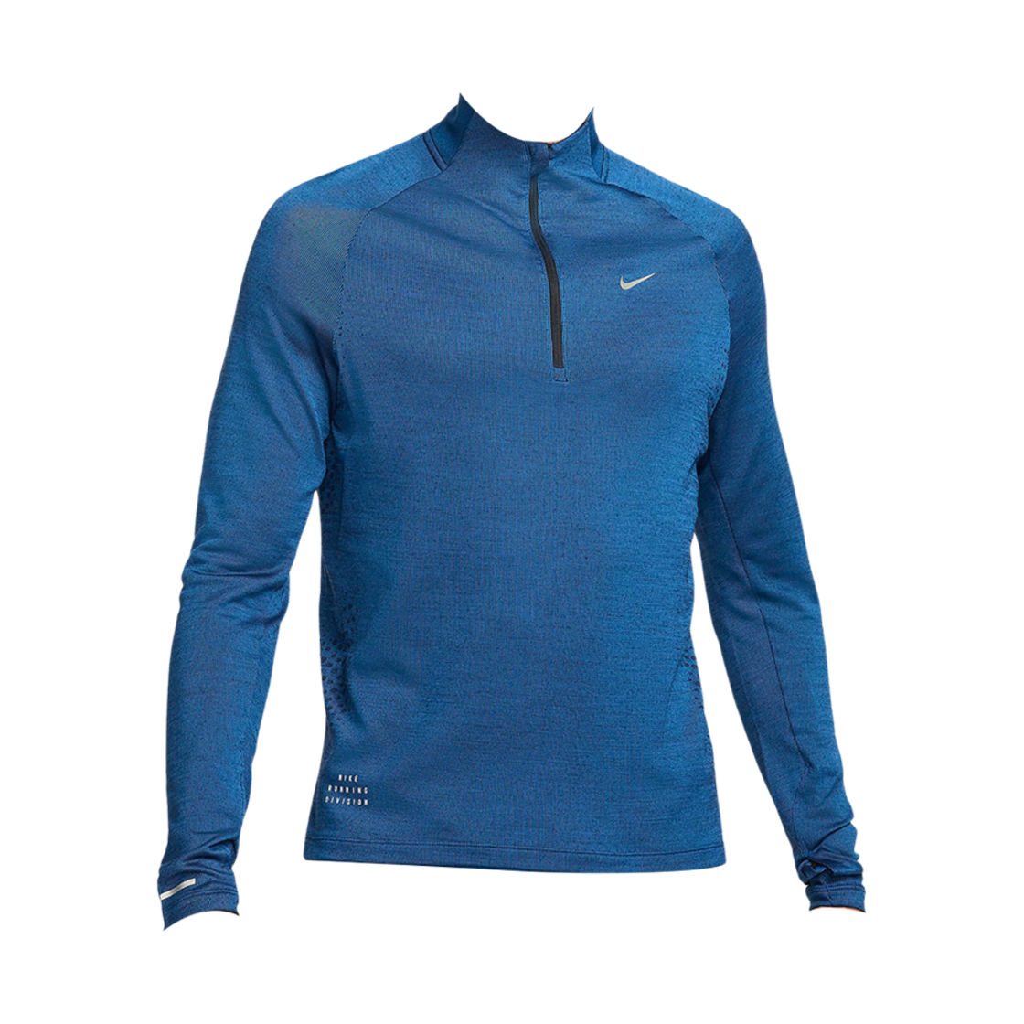 FN3374-476 Nike Running Division Therma-Fit ADV Long Sleeve Top Court Blue Black - Asia
