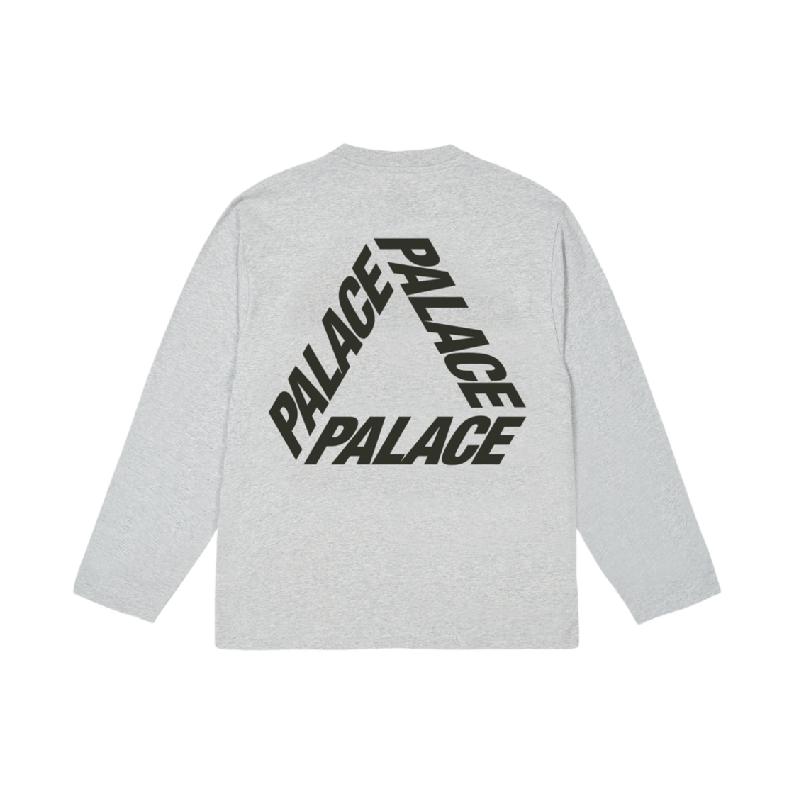 팔라스 P3 롱슬리브 그레이 말 - 24FW(Palace P3 Long Sleeve Grey Marl - 24FW) - 1