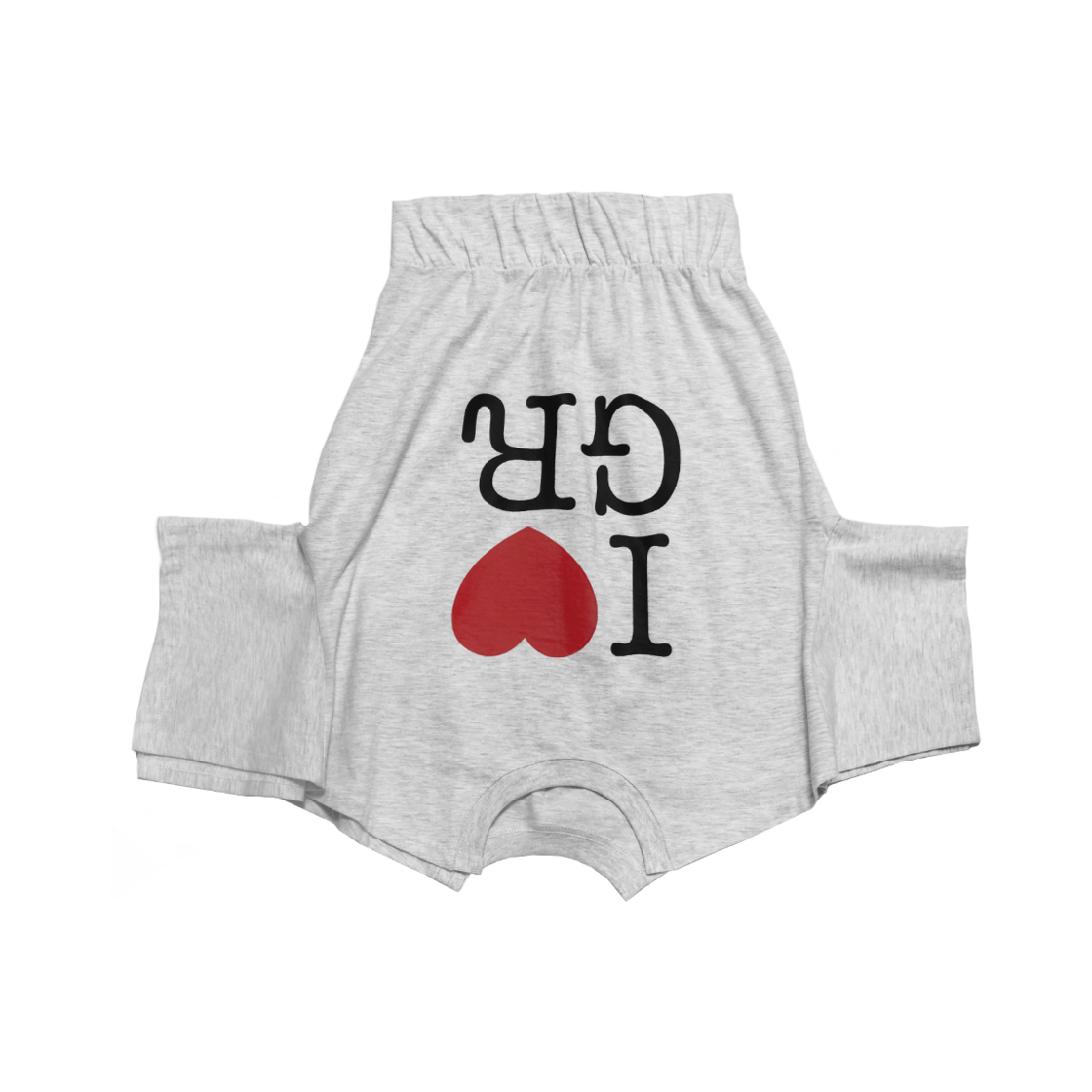 GR25SSFB04GR GRAILZ Gr T-Shirts Skirt Grey