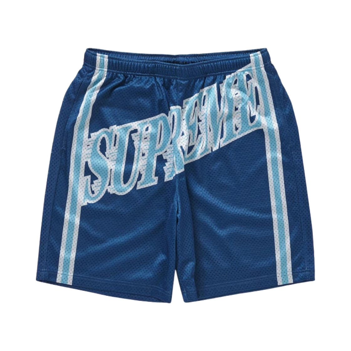 슈프림 슬랩 샷 메쉬 쇼츠 네이비 - 23SS