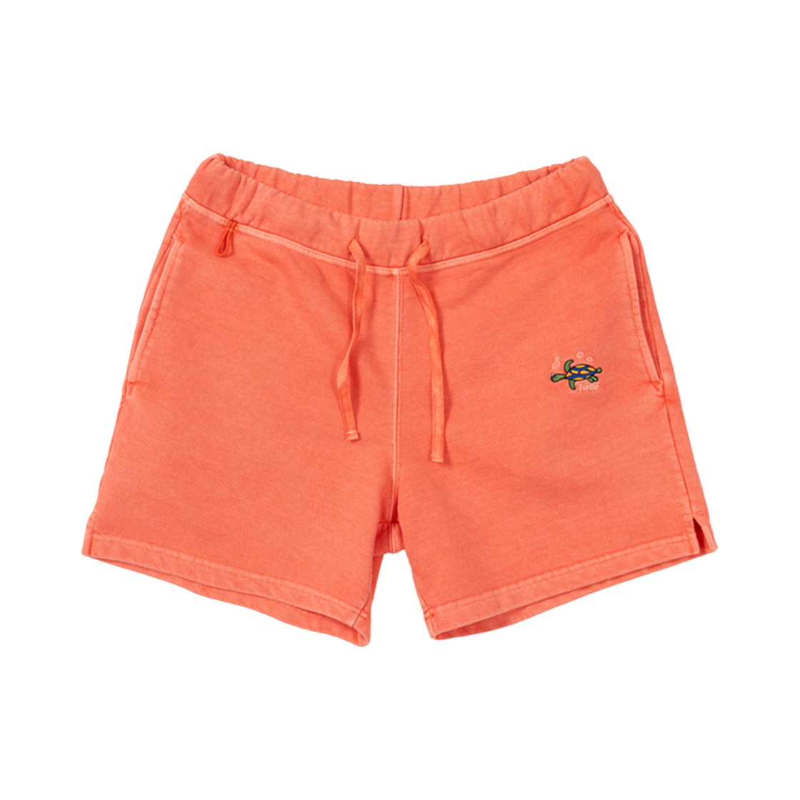 250507 Bigwave Collective PIGMENT DYED CORAL SHORTS (CORAL ORANGE)