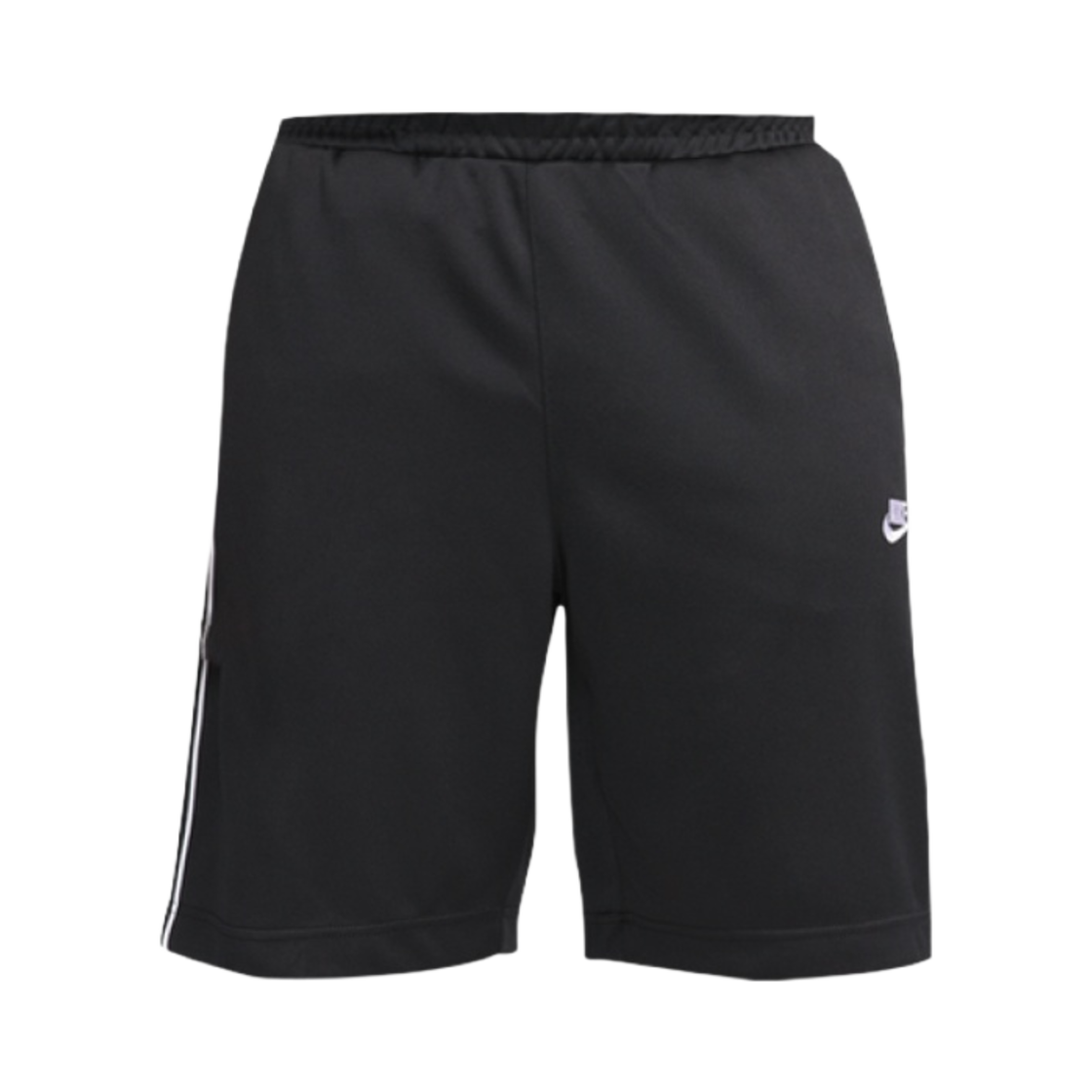 나이키 클럽 쇼츠 블랙 화이트 - 아시아(Nike Club Shorts Black White - Asia) - 1