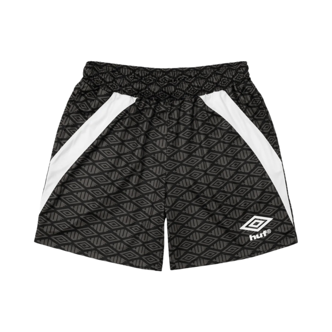 PT90011SU24 Umbro x Huf Art Panel Team Shorts Black
