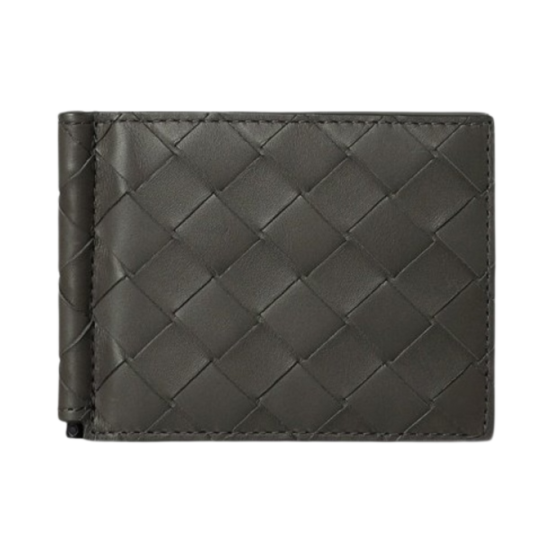 보테가 베네타 빌 클립 지갑 그레이(Bottega Veneta Bill Clip Wallet Grey) - 1
