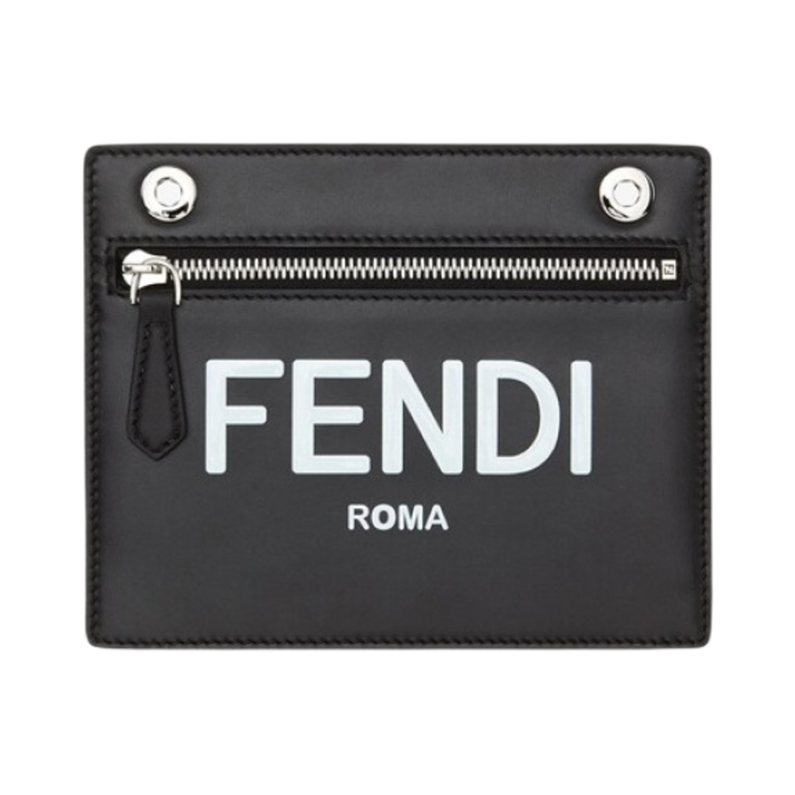 7AS071AHUFF1GMN Fendi Leather Peekaboo Pocket Black