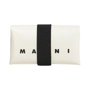 Marni PVC Origami Construction Wallet Silk White