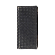 Bottega Veneta Continental Long Wallet Navy