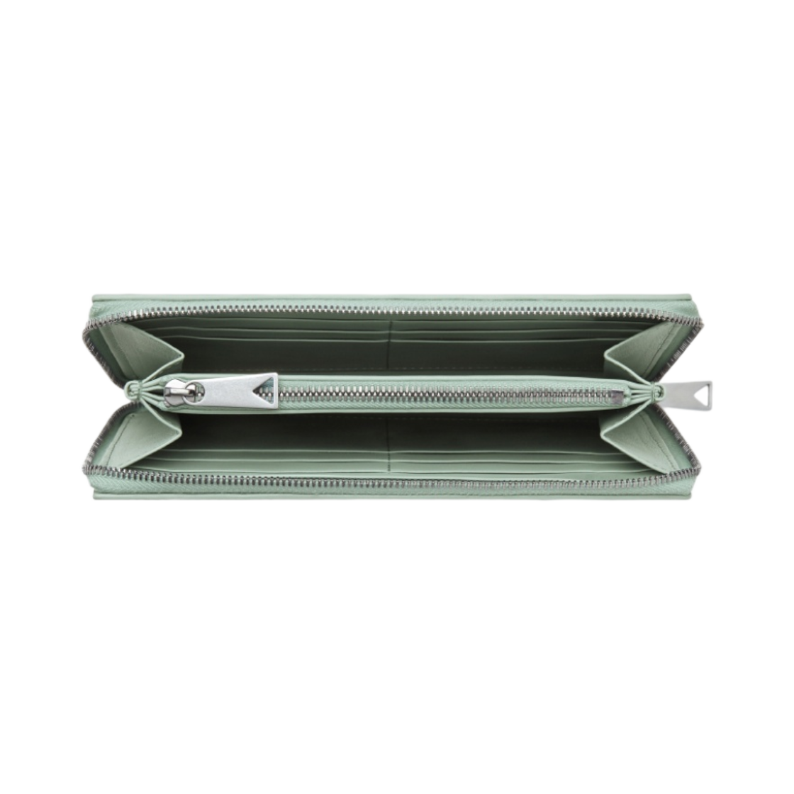 보테가 베네타 카세트백 지퍼 어라운드 지갑 뉴 세이지(Bottega Veneta Cassette Zip Around Wallet New Sage) - 2