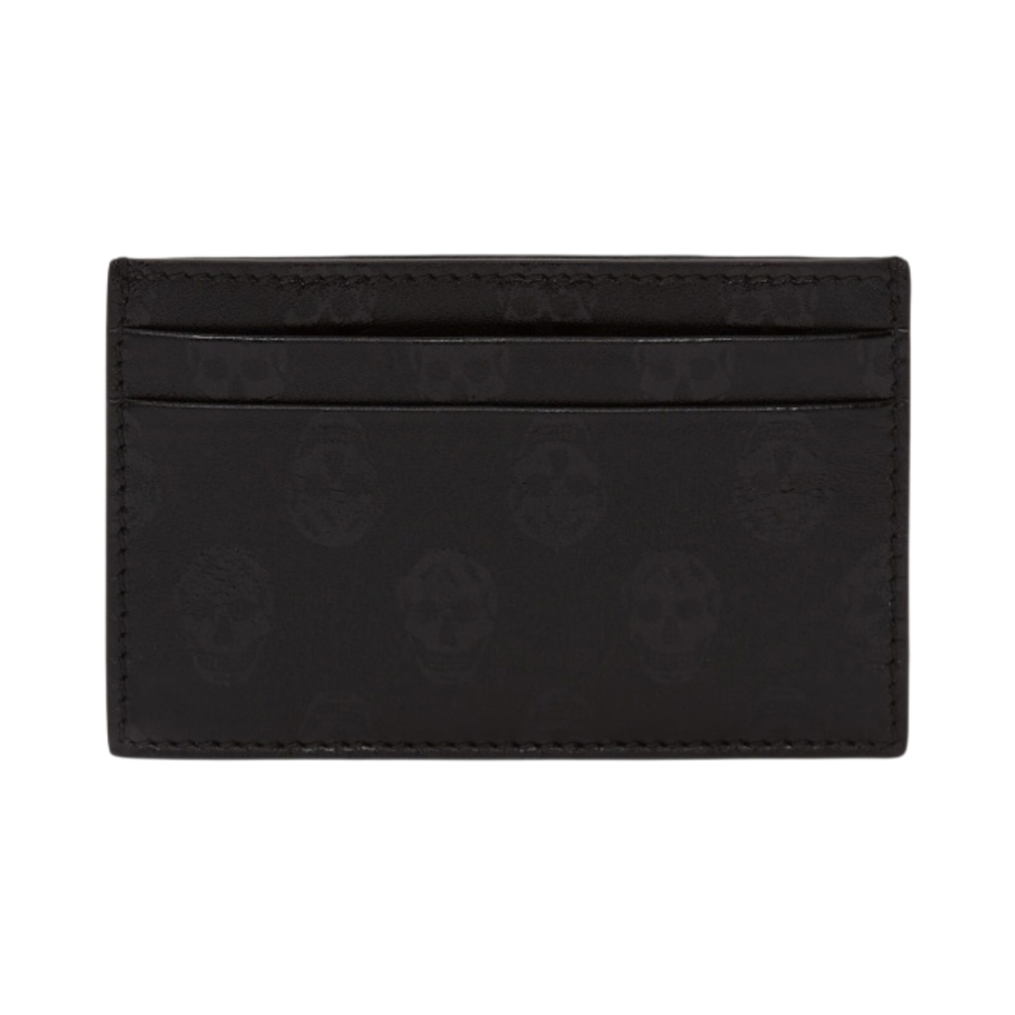 알렉산더 맥퀸 빌커 스컬 카드 홀더 블랙(Alexander McQueen Bilker Skull Card Holder Black)