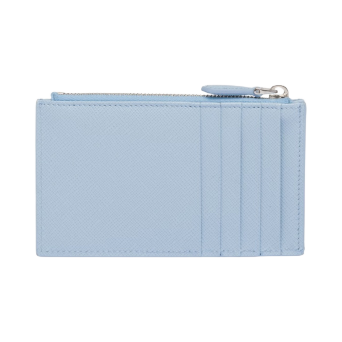 프라다 사피아노 레더 카드 홀더 페일 블루(Prada Saffiano Leather Card Holder Pale Blue) - 2