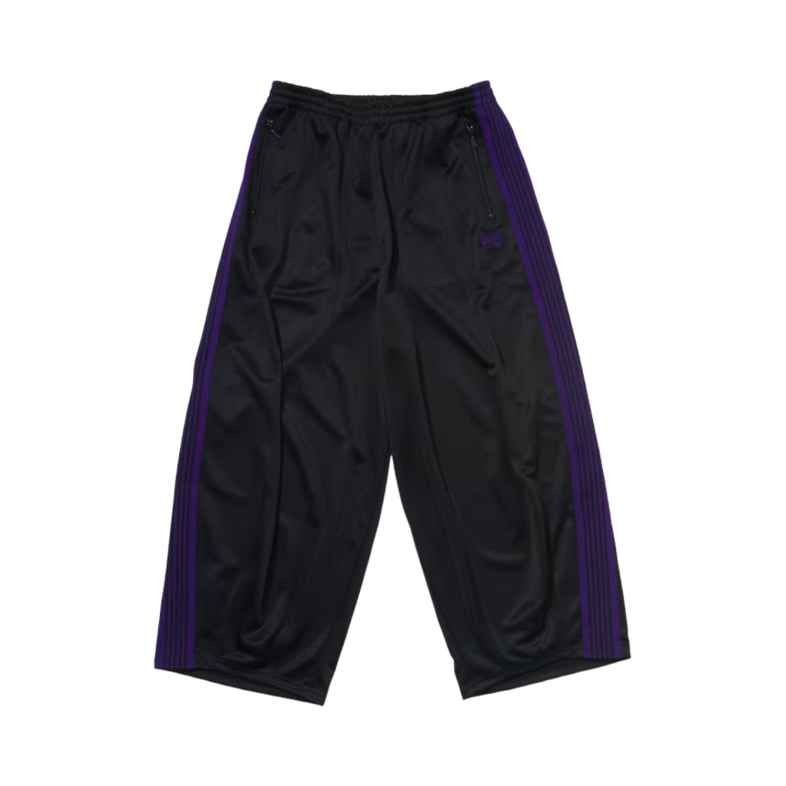 別注H.D.TrackPant PolySmooth(Black×Purple) Needles For FREAK'S STORE 別注H.D.Track Pant PolySmooth SIZE