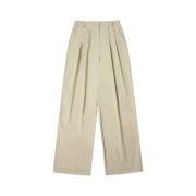 Siyazu SIPT7078 Two-Tuck Nylon Slacks Beige
