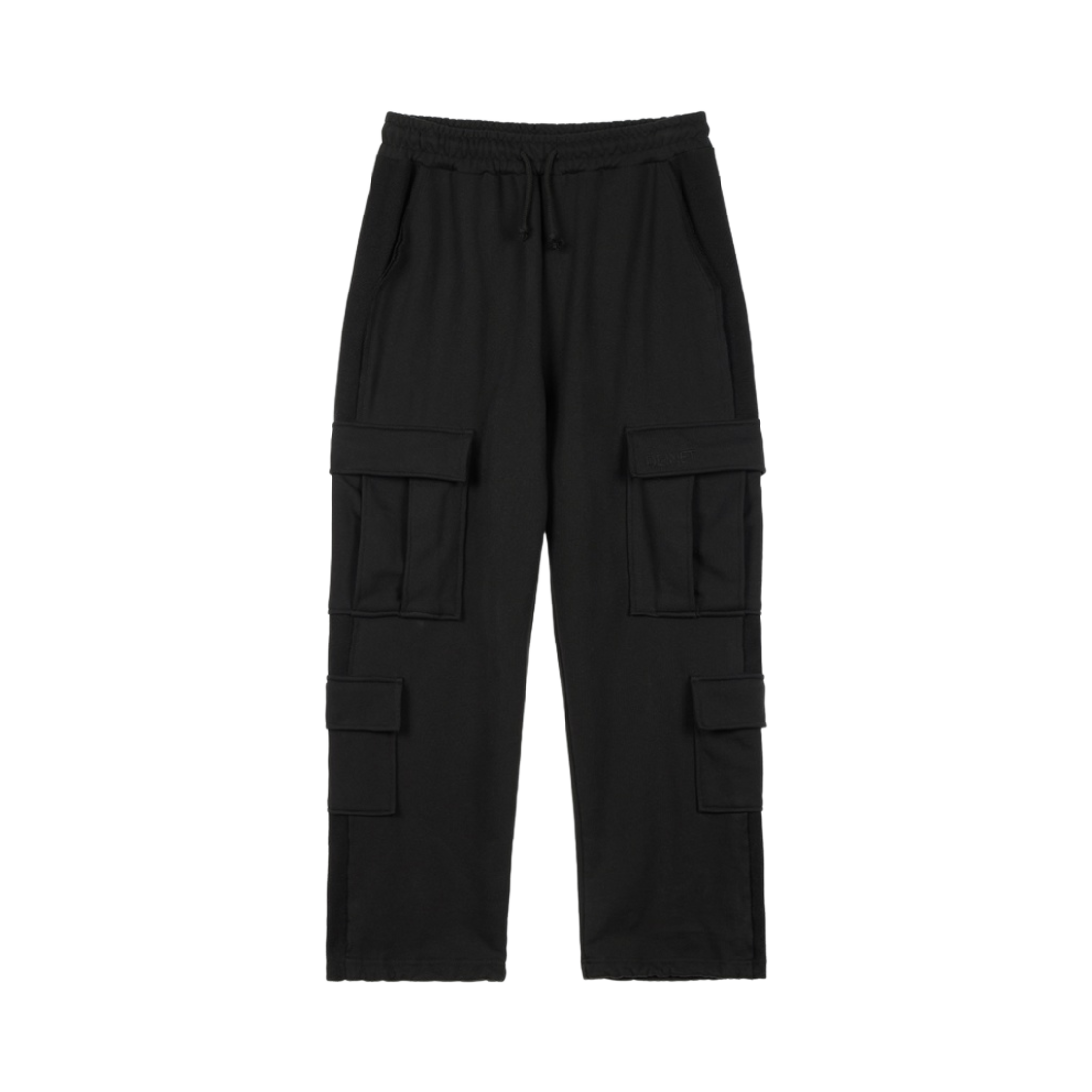 - Deinet String Cargo Sweatpants Black
