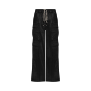 Rick Owens Drkshdw Double Cargo Jumbo Belas Black Wax