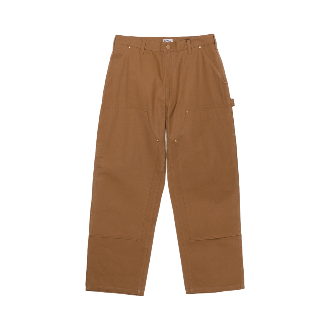 10137BR Houston Japan Duck Double Knee Painter Pants Brown 10137BR