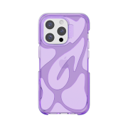Gragg Web Layers Case - Clear Purple