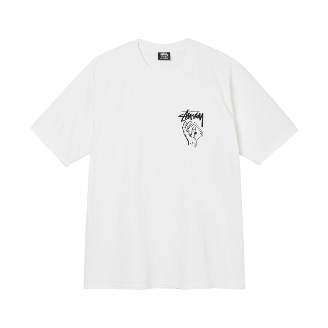 스투시 셔플 피그먼트 다이드 티셔츠 내츄럴(Stussy Shuffle Pigment Dyed T-Shirt Natural) - 2