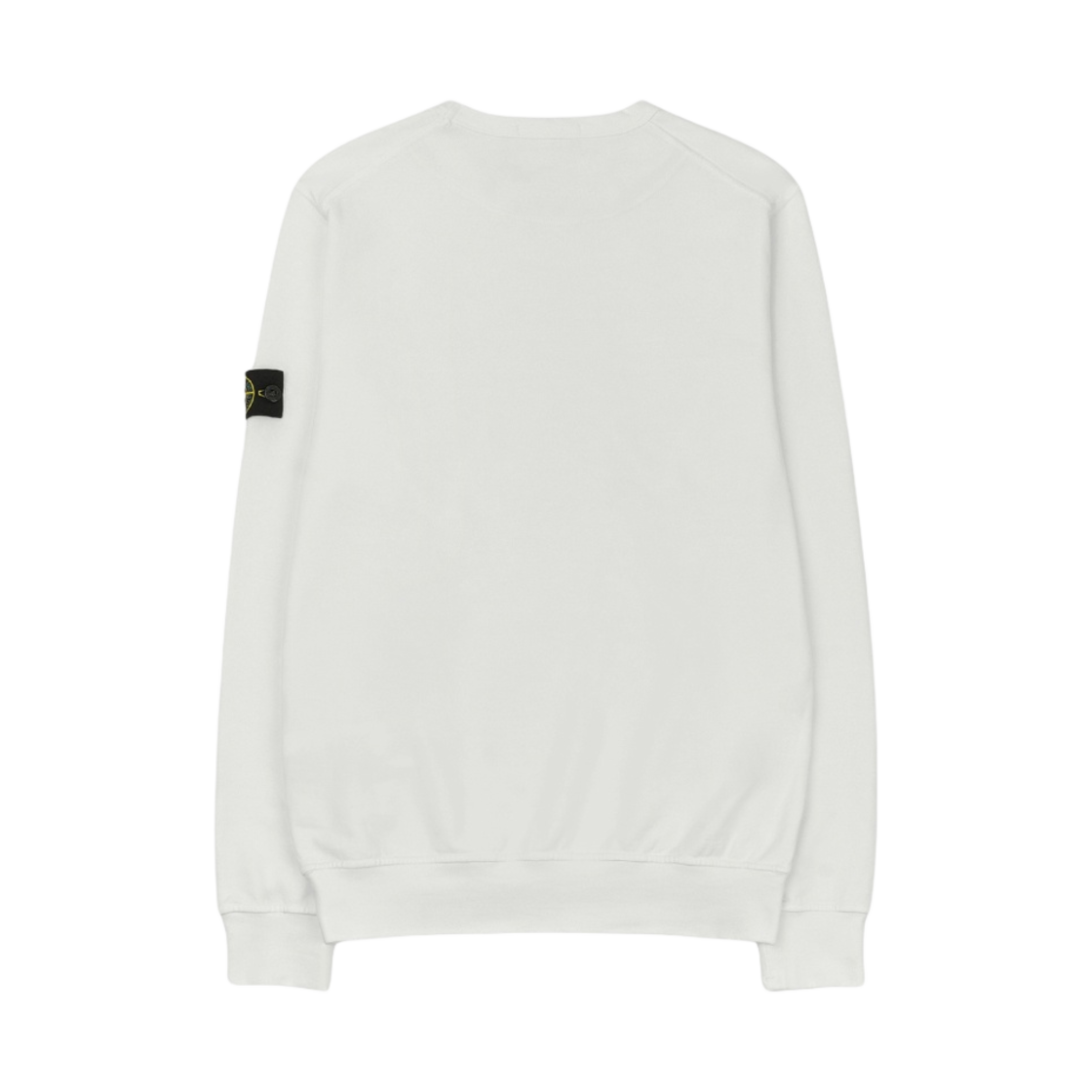 (키즈) 스톤 아일랜드 61340 코튼 플리스 크루넥 스웨트셔츠 화이트 - 22SS((Kids) Stone Island 61340 Cotton Fleece Crewneck Sweatshirt White - 22SS) - 2