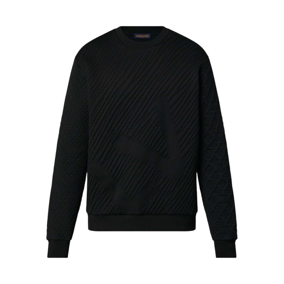 루이비통 멀티 시그니쳐 크루넥 블랙(Louis Vuitton Multi Signature Crewneck Black) - 1