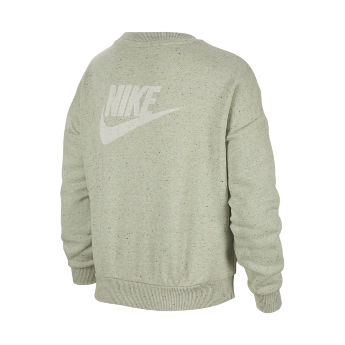 (키즈) 나이키 NSW 아이콘 플리스 오버사이즈 스웨트셔츠 허니듀 씨 글래스 - 아시아((Kids) Nike NSW Icon Fleece Oversized Sweatshirt Honeydew Sea Glass - Asia) - 1