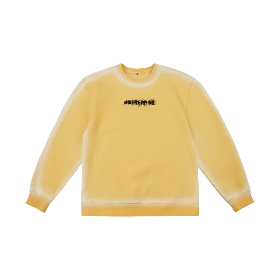 아더에러 스프레이 스웨트셔츠 옐로우(Ader Error Spray Sweatshirt Yellow) - 1