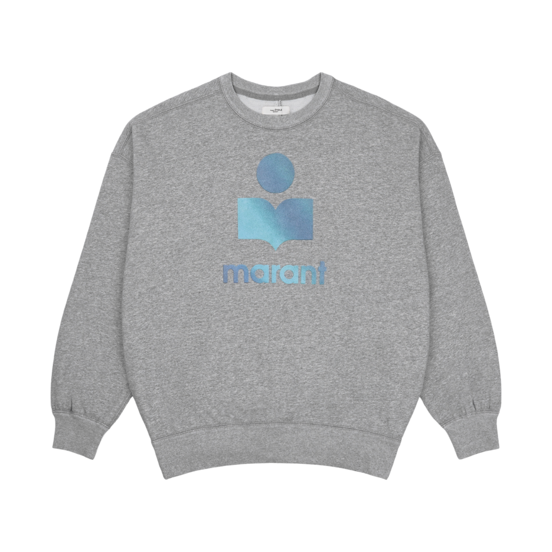 (W) 이자벨 마랑 민디 로고 스웨트셔츠 그레이 - 22FW