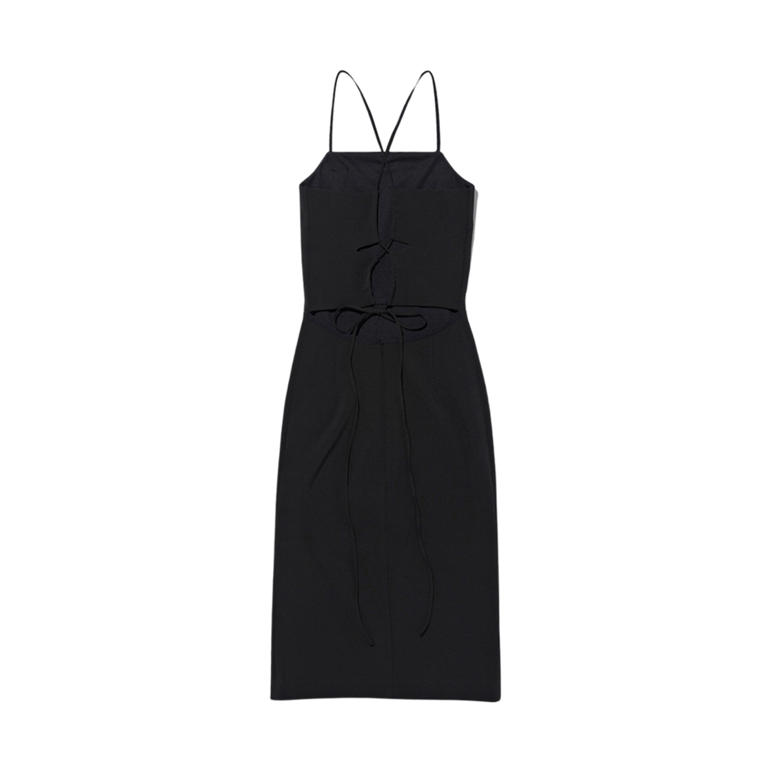 (W) 미스치프 뷔스티에 드레스 블랙((W) Mischief Bustier Dress Black) - 2