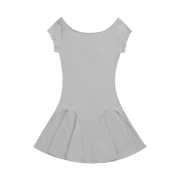 OJOS i:e Fluid Capsleeve Dress 01 Grey
