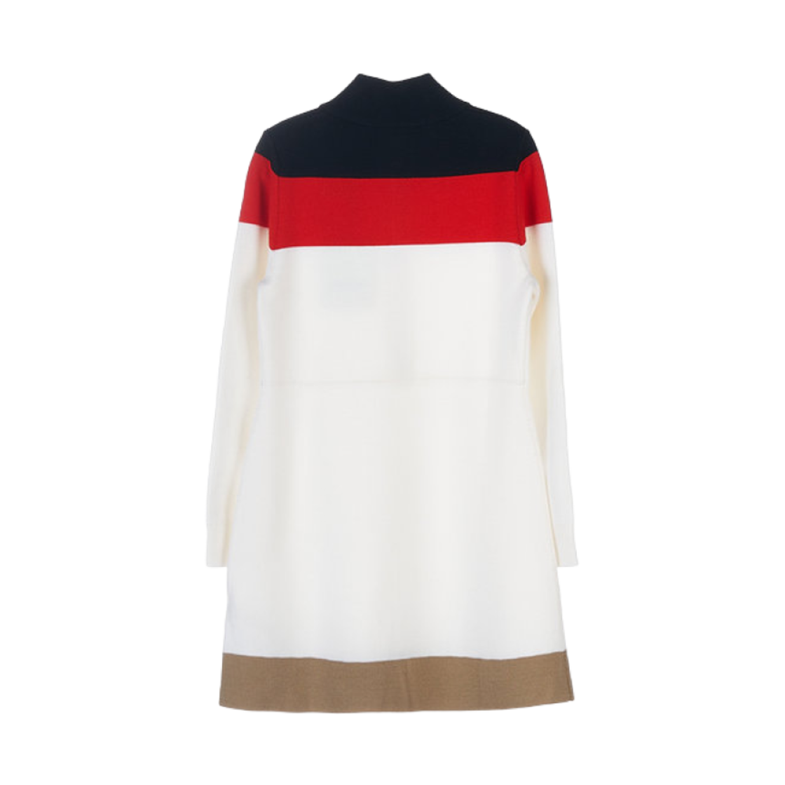 (키즈) 버버리 로고 그래픽 아플리케 울 드레스 아이보리((Kids) Burberry Logo Graphic Applique Wool Dress Ivory) - 2