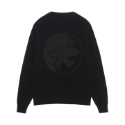Stussy x Our Legacy Work Shop Knitted Roundneck Sweater Black Surfman