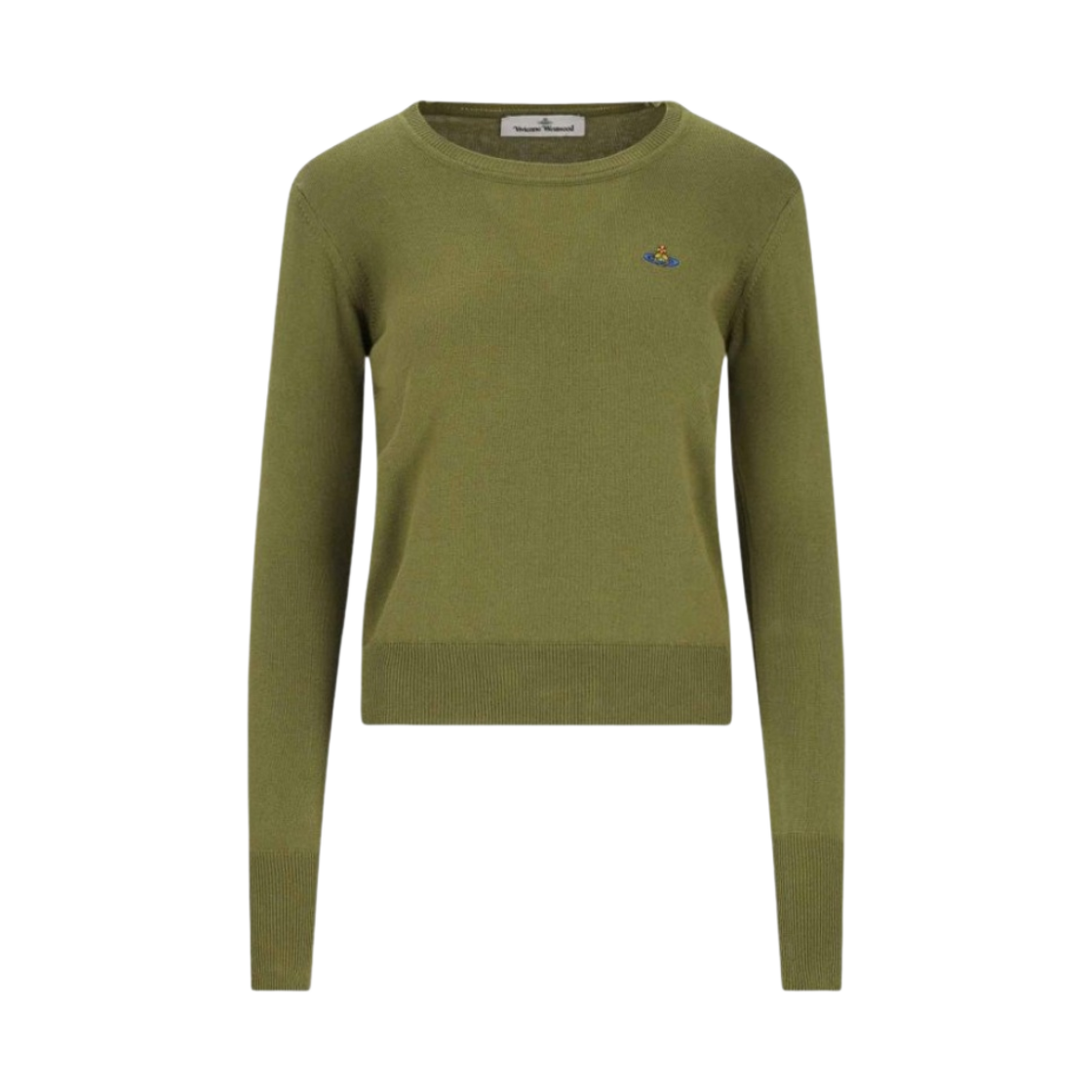 1803002S-Y0010-M410 (W) Vivienne Westwood Bea Jumper Sage