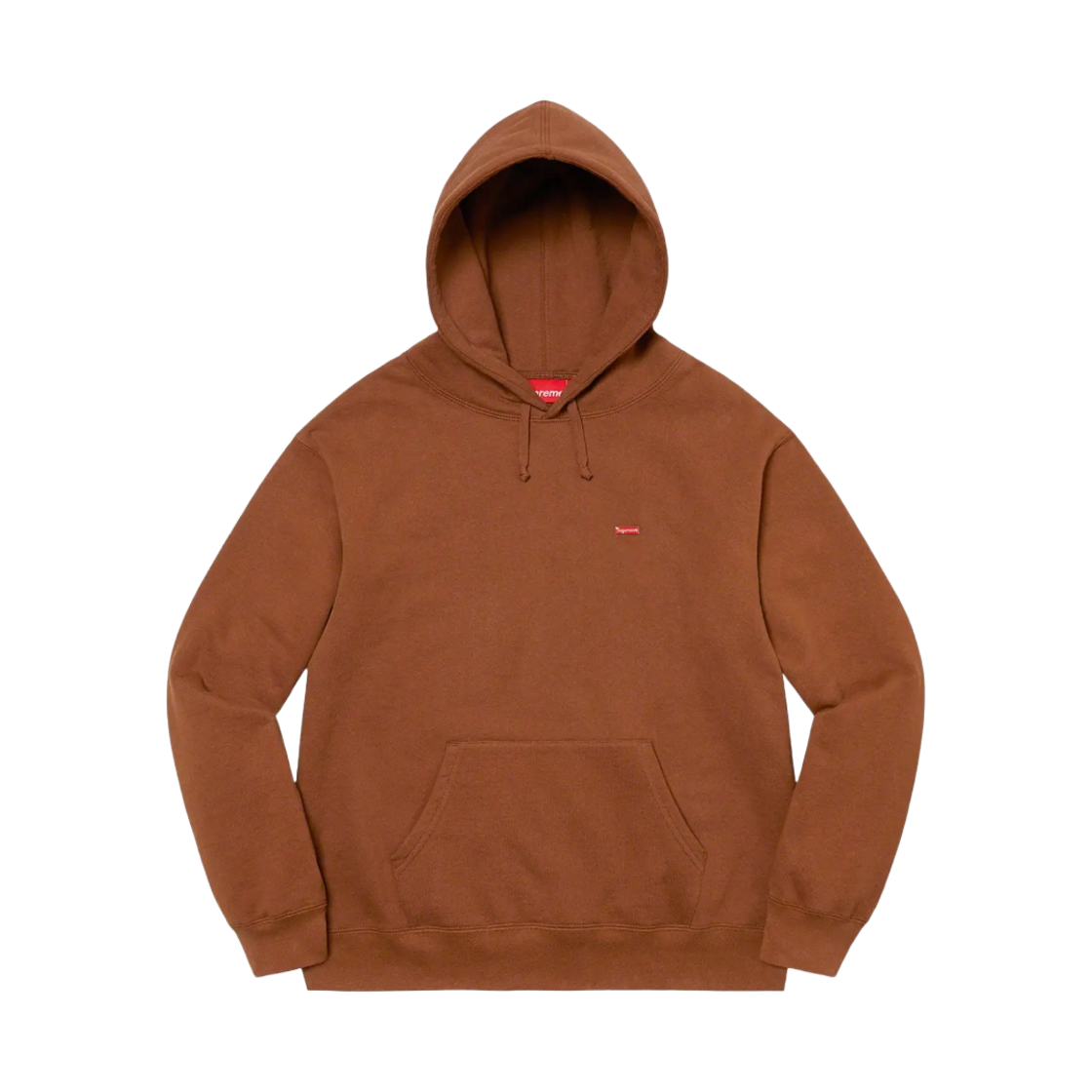 슈프림 에나멜 스몰 박스 후드 스웨트셔츠 올리브 브라운 - 22SS(Supreme Enamel Small Box Hooded Sweatshirt Olive Brown - 22SS) - 1