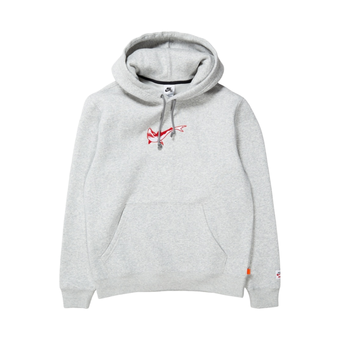 나이키 SB x 오스키 플리스 스케이트 후드 그레이 헤더(Nike SB x Oski Fleece Skate Hoodie Grey Heather) - 1
