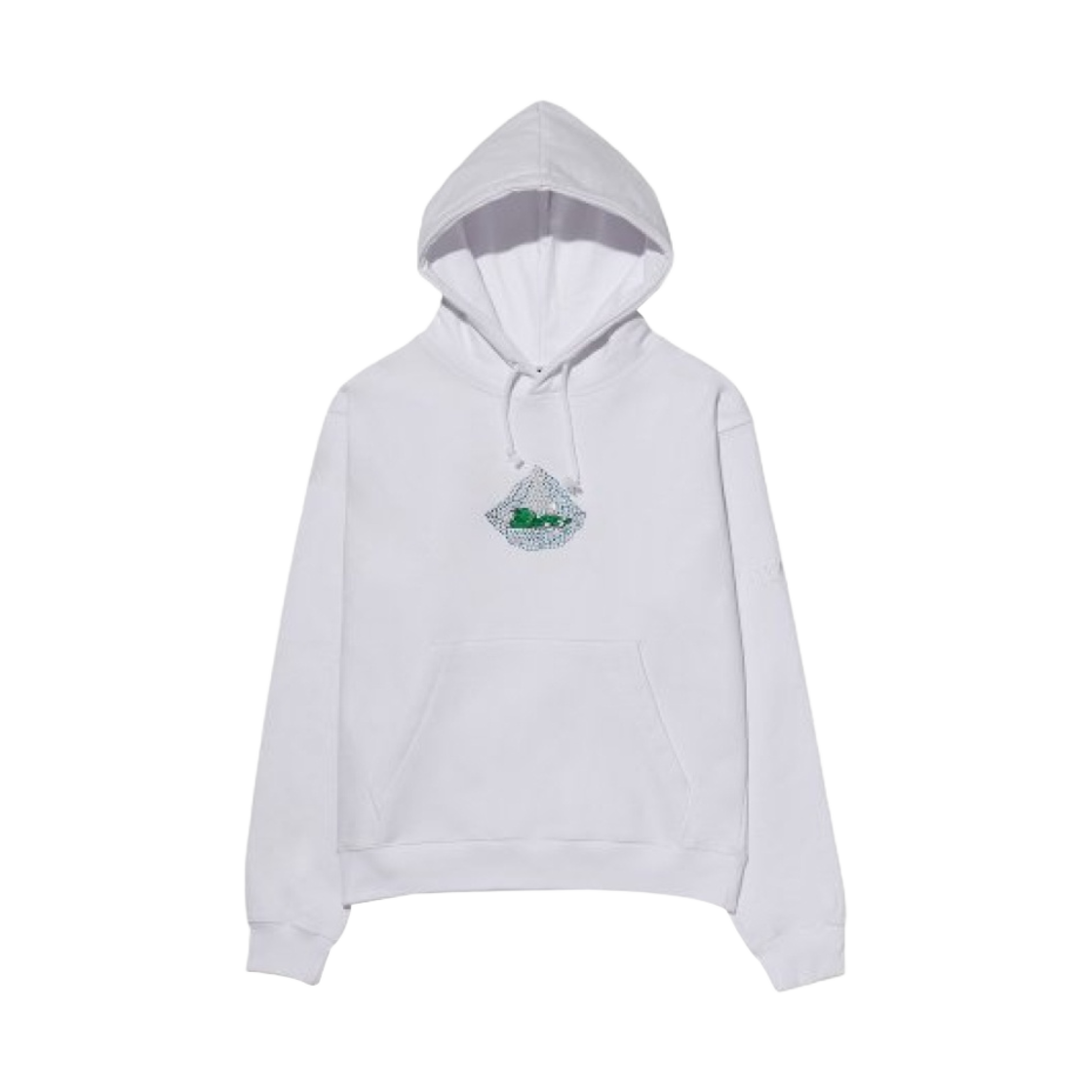 - Darkr8m Studio x Dooly Dooly Linestone Hoodie White
