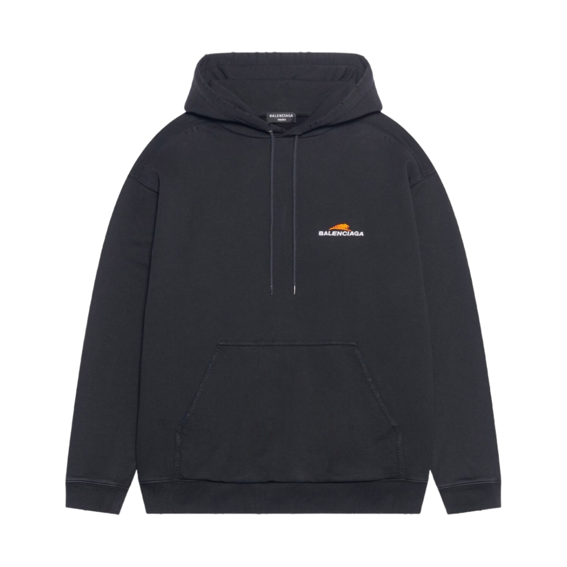 발렌시아가 이어 오브 더 타이거 미디움 핏 후드 블랙(Balenciaga Year of the Tiger Medium Fit Hoodie Black) - 2