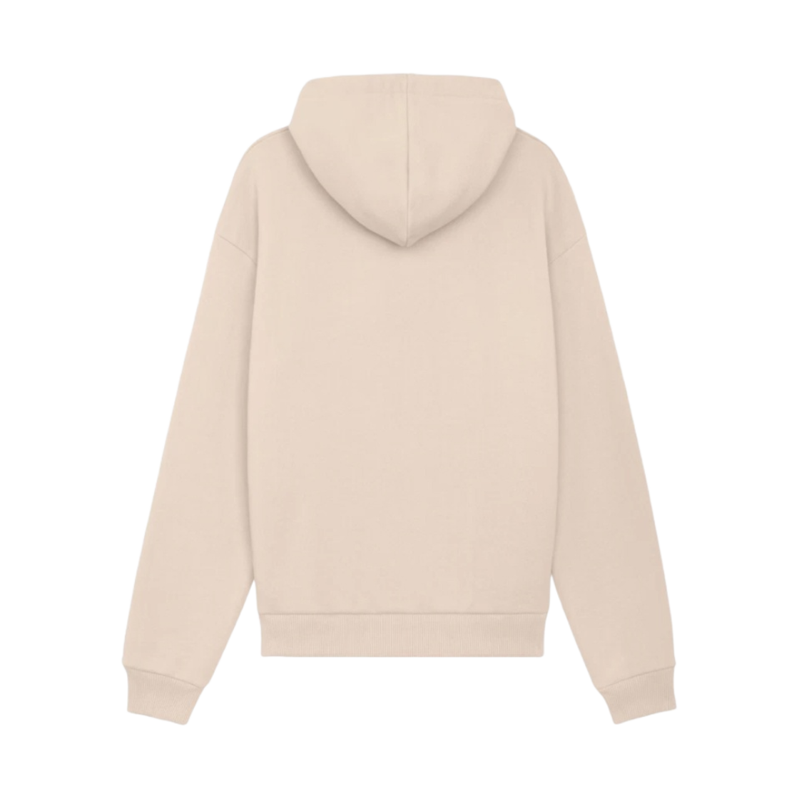 셀린느 코튼 플리스 루즈 후드 워시드 스톤 베이지 블랙(Celine Loose Hoodie in Cotton Fleece Washed Stone Beige Black) - 2