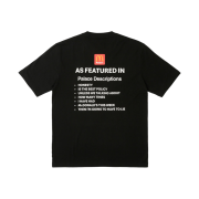 Palace x McDonald's Description T-Shirt 1 Black - 23FW
