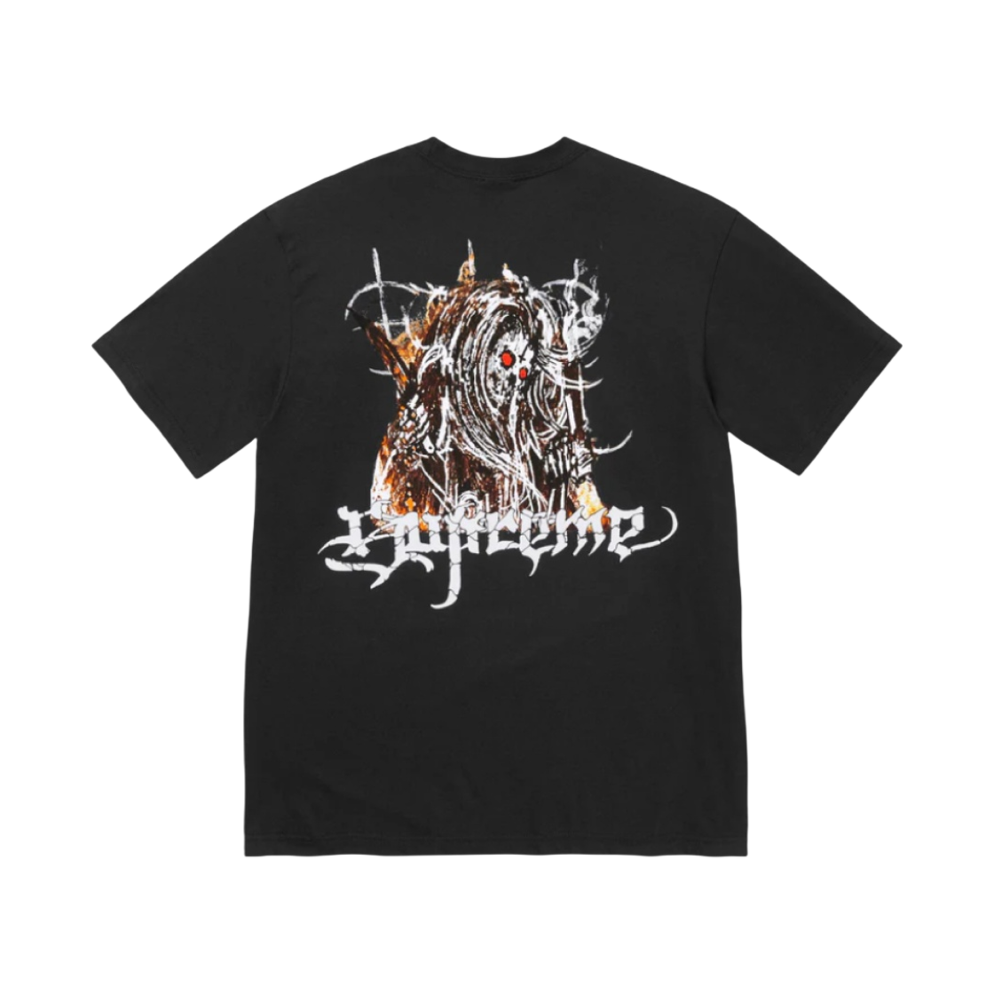 - Supreme Satan T-Shirt Black - 24FW