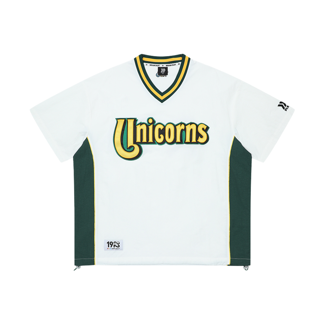 FHDFWB02 WILLBE PLAY Unicorns Overfit Anorak White