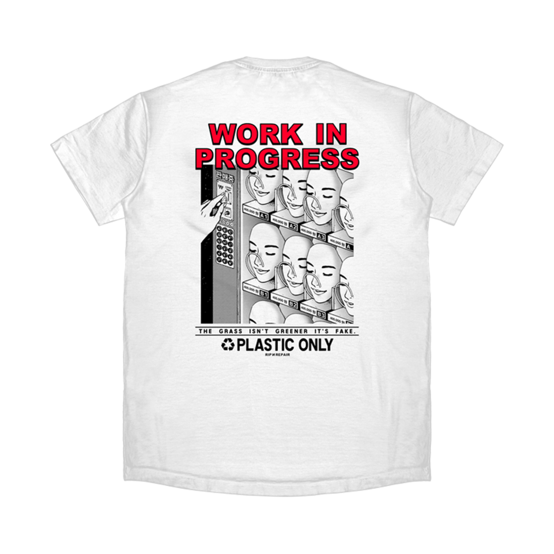 RNR24FTPTS010WHT R&Co. RNR Work In Progress White