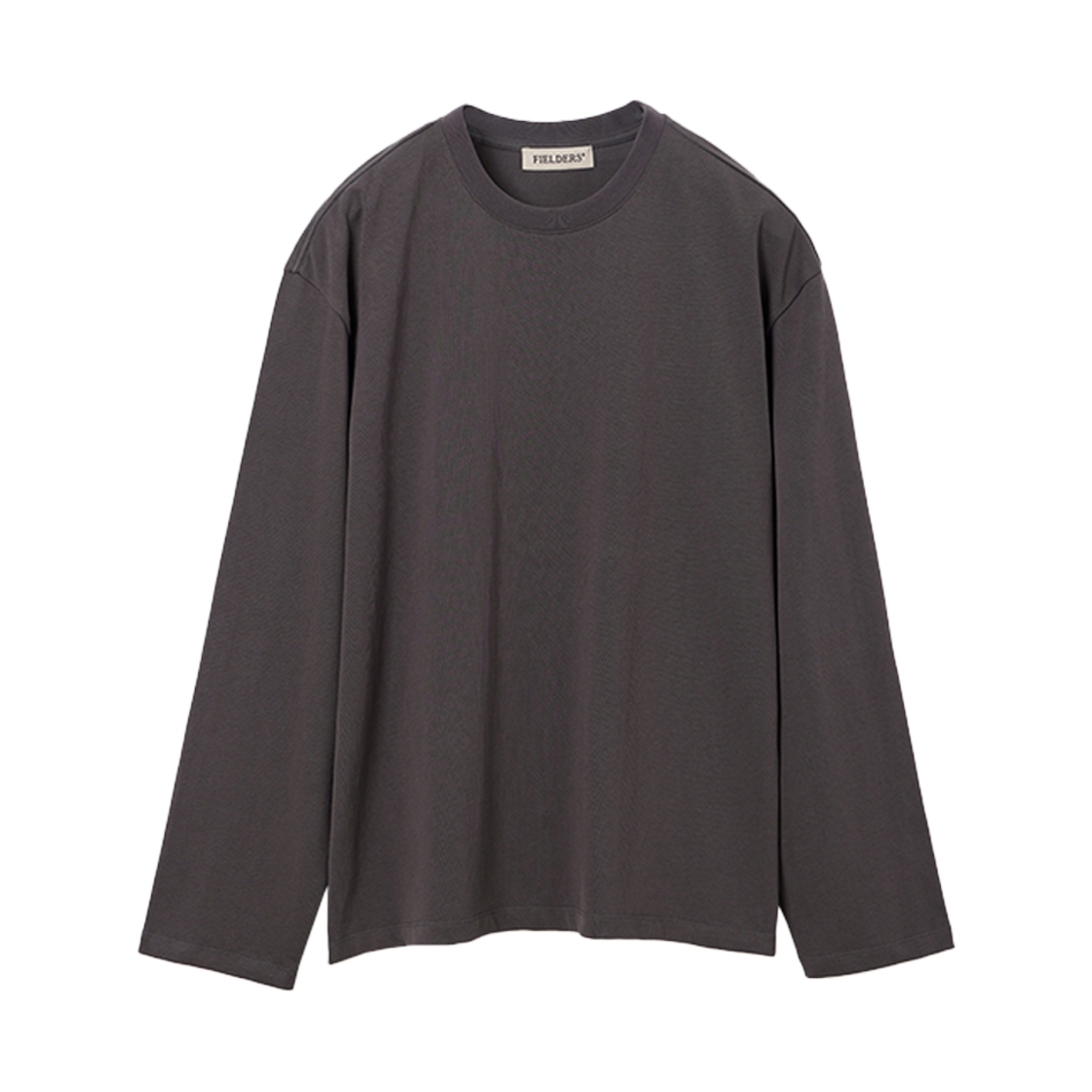 FDC31TSM01CHnew Fielders Essential Long Sleeve Tee Charcoal