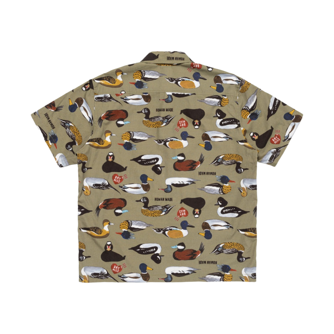 휴먼 메이드 덕 숏슬리브 셔츠 올리브 드랩(Human Made Duck S/S Shirt Olive Drab) - 2